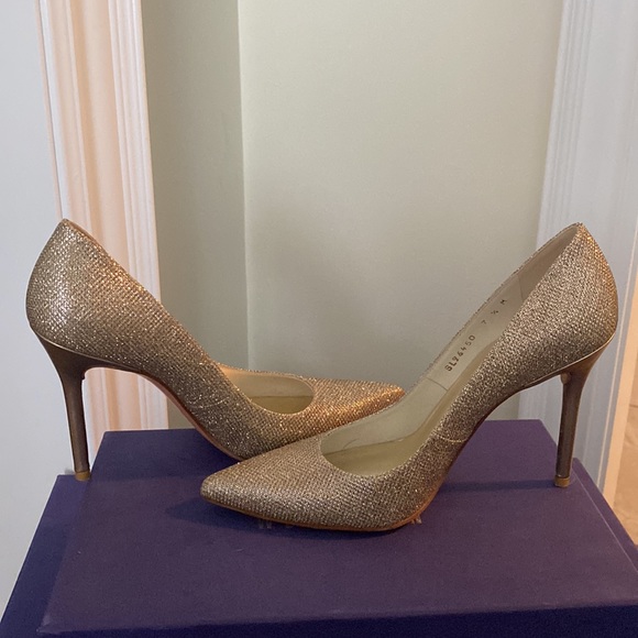 🤩 STUART WEITZMAN STUART 100 PUMP, size: 7.5M - Picture 7 of 10